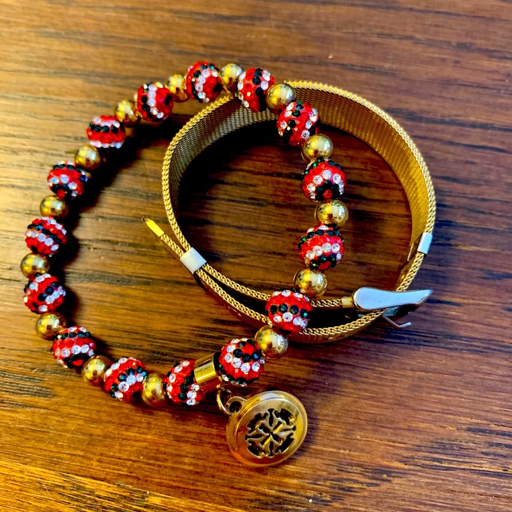 Rustic Cuff bracelet set